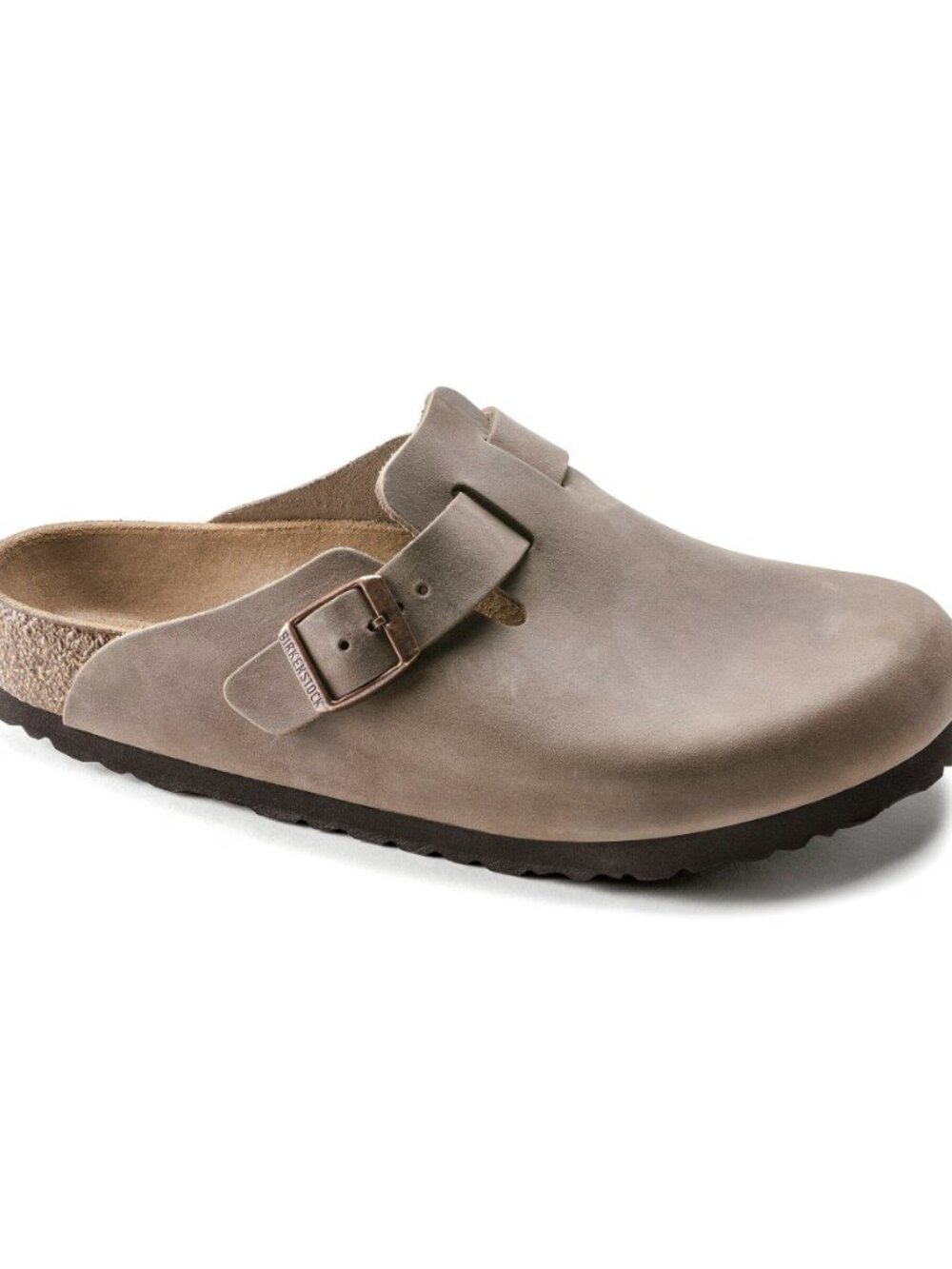 Birkenstock Boston Clog in Oiled Leather (Tobacco Brown, size EU 37 / US 6-6.5)